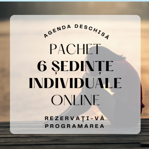 Pachet terapie individuală – Călătoria ta spre claritate și echilibru